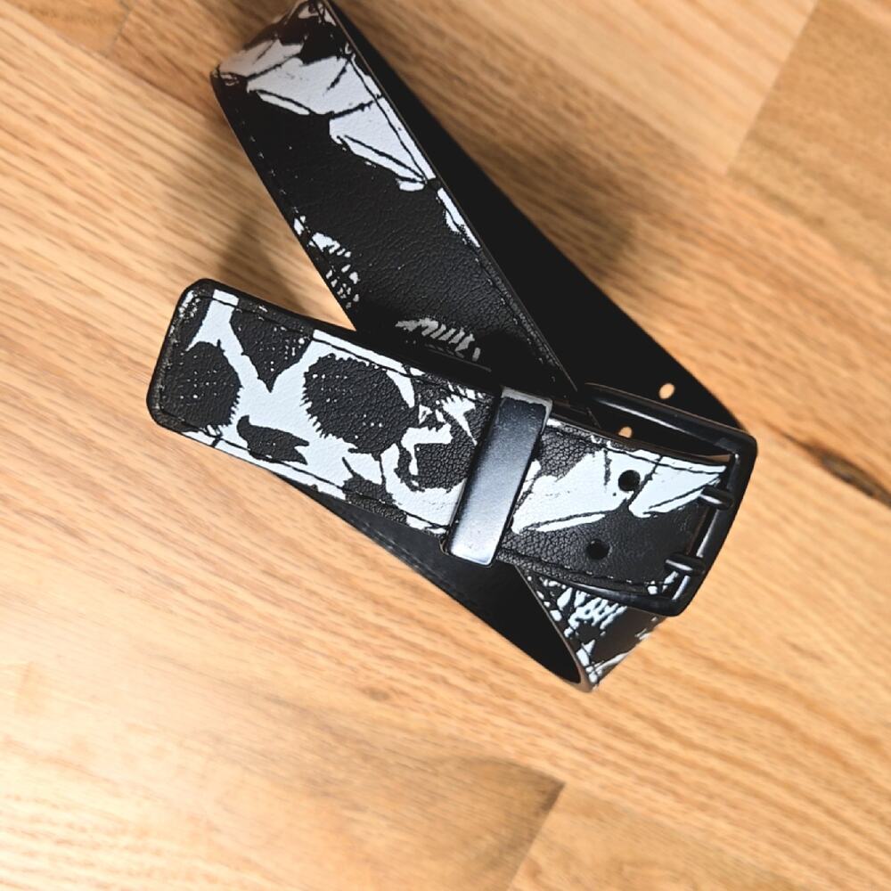 Tony Hawk Reversible Belt Black/ Black & White size M